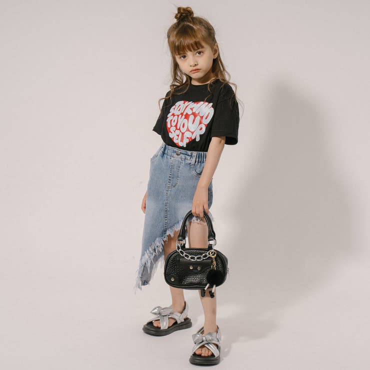 クロップドハートロゴプリントTシャツ | URBAN CHERRY | 詳細画像17 