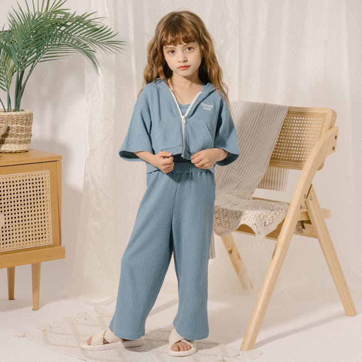 【さらっと触感】ワッフルクロップドフードパーカー | URBAN CHERRY | 詳細画像13 