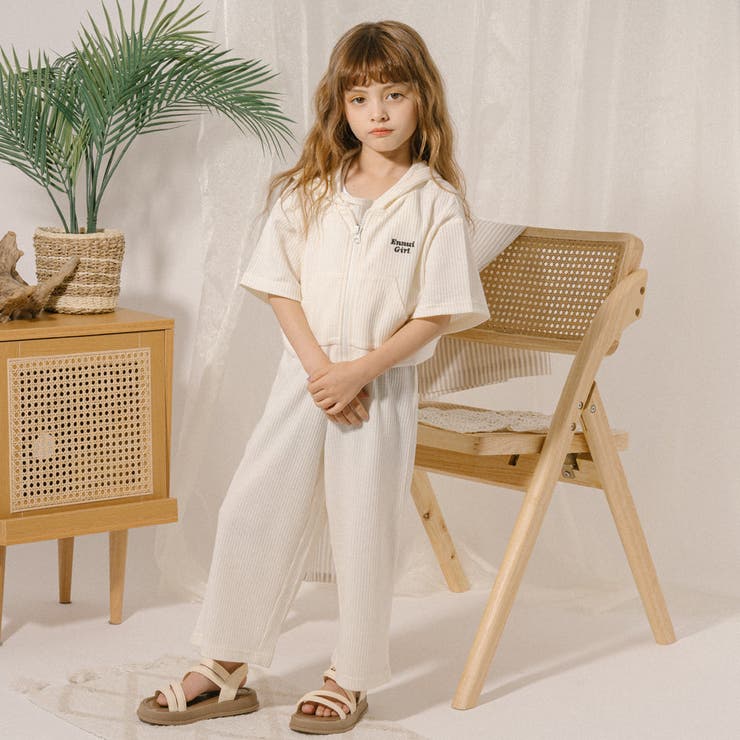 【さらっと触感】ワッフルクロップドフードパーカー | URBAN CHERRY | 詳細画像18 