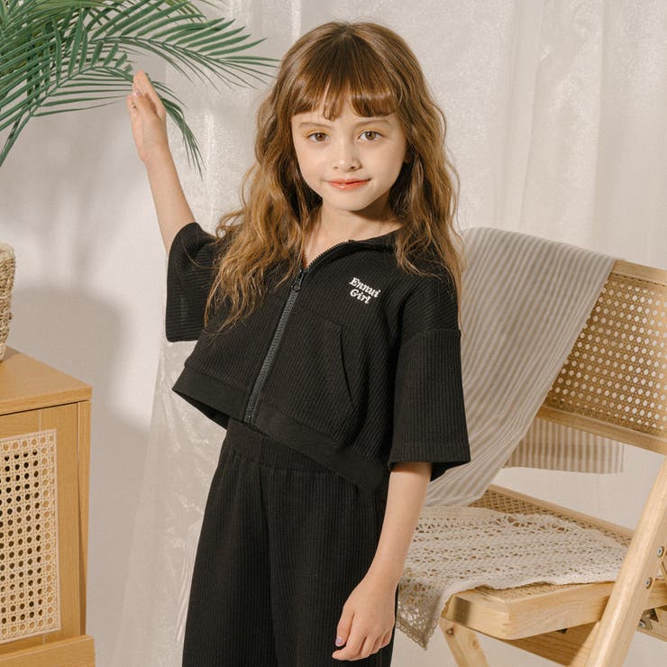 【さらっと触感】ワッフルクロップドフードパーカー | URBAN CHERRY | 詳細画像20 