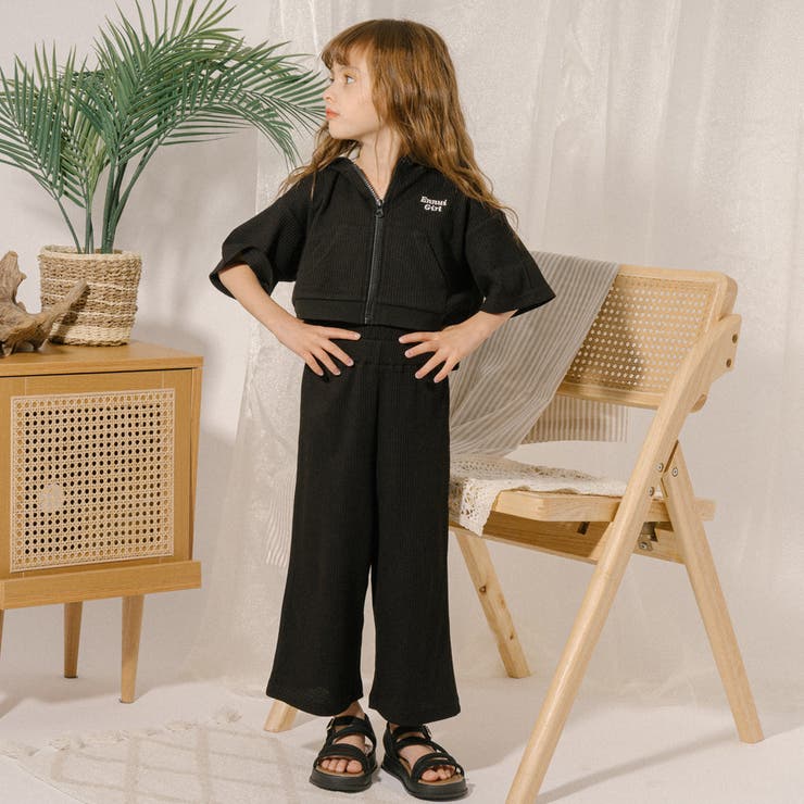 【さらっと触感】ワッフルクロップドフードパーカー | URBAN CHERRY | 詳細画像21 