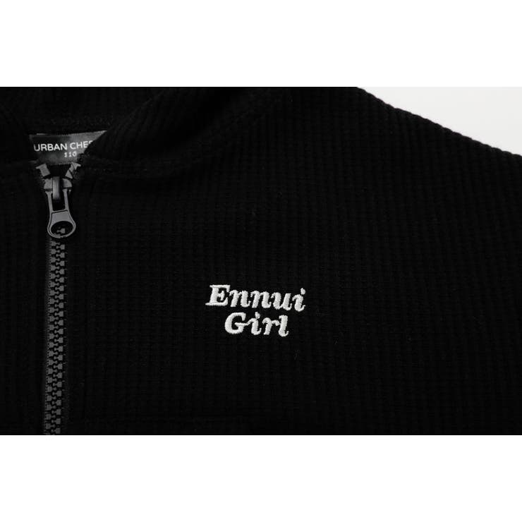 【さらっと触感】ワッフルクロップドフードパーカー | URBAN CHERRY | 詳細画像24 