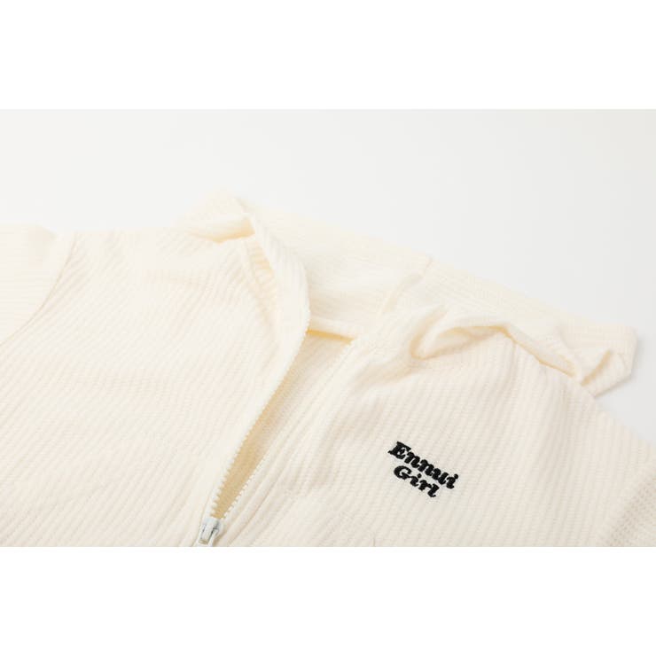 【さらっと触感】ワッフルクロップドフードパーカー | URBAN CHERRY | 詳細画像32 