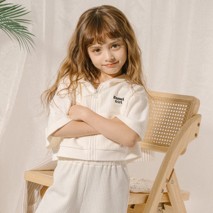 【さらっと触感】ワッフルクロップドフードパーカー | URBAN CHERRY | 詳細画像40 