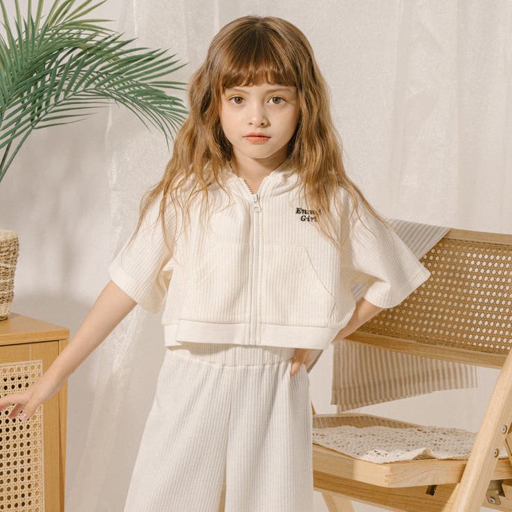 【さらっと触感】ワッフルクロップドフードパーカー | URBAN CHERRY | 詳細画像42 