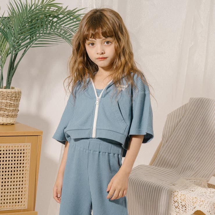 【さらっと触感】ワッフルクロップドフードパーカー | URBAN CHERRY | 詳細画像44 