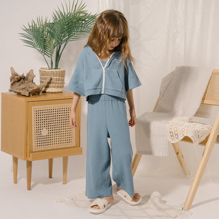 【さらっと触感】ワッフルクロップドフードパーカー | URBAN CHERRY | 詳細画像45 