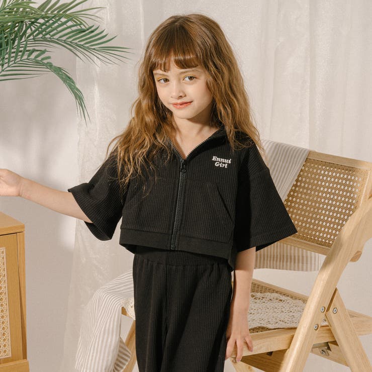 【さらっと触感】ワッフルクロップドフードパーカー | URBAN CHERRY | 詳細画像50 