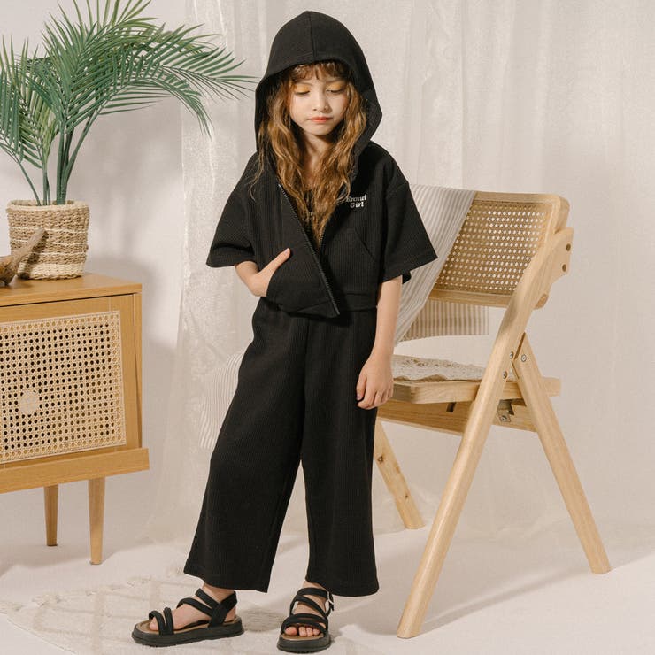 【さらっと触感】ワッフルクロップドフードパーカー | URBAN CHERRY | 詳細画像54 