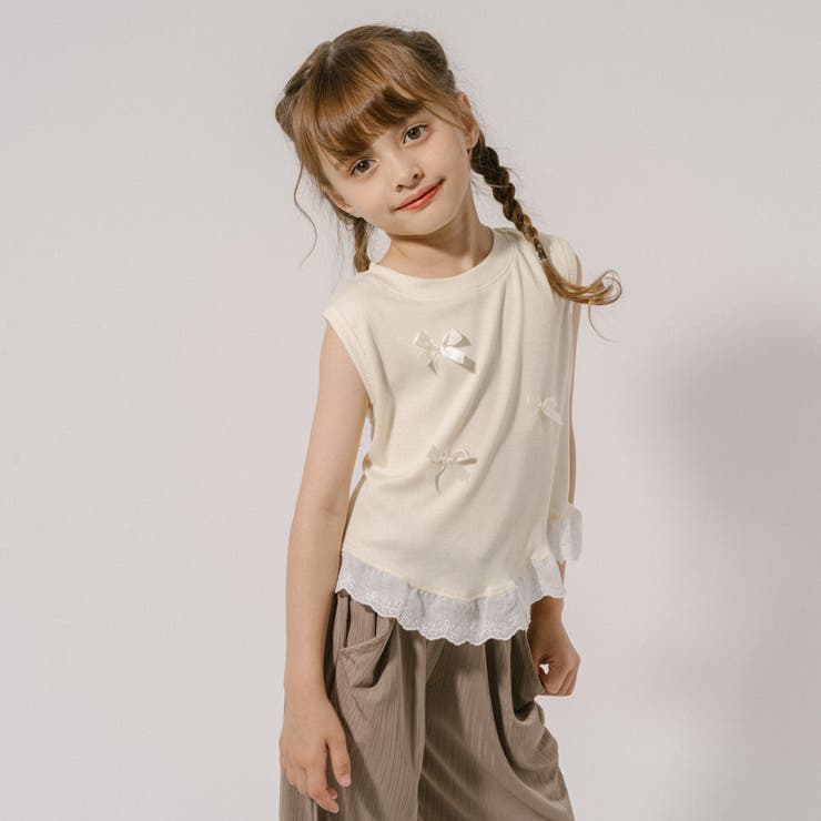 ノースリーブフレアリボントップス | URBAN CHERRY | 詳細画像9