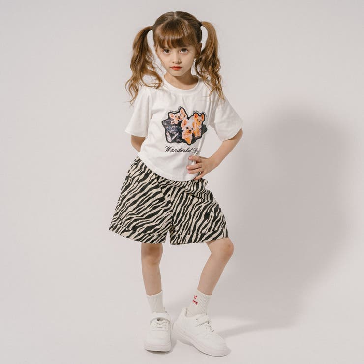 専用　12y 4y セット　バーバリー　12y Tシャツ　パンツ クロップドドッグプリントTシャツ[品番：VINK0002824]｜URBAN