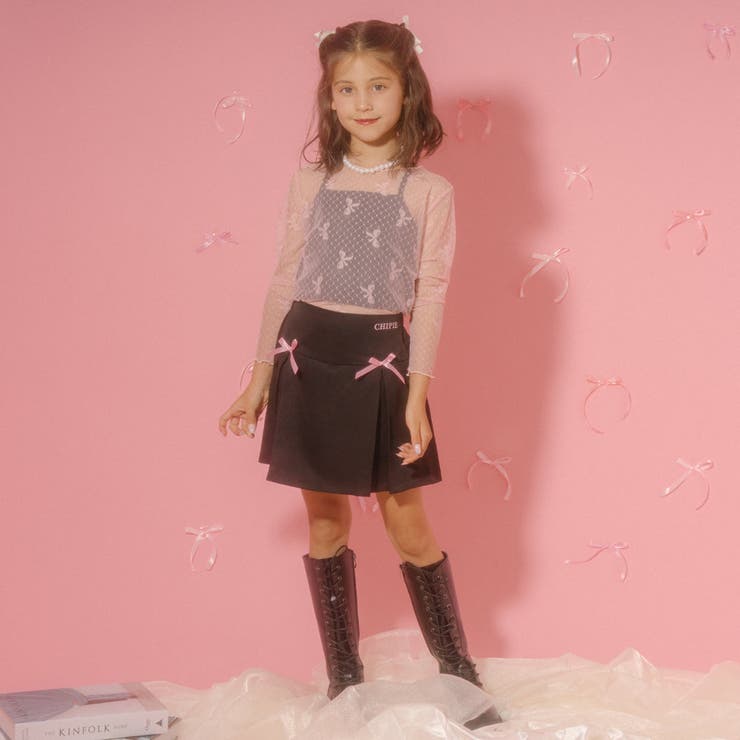 CHIPIE/シピ】ドットリボンレーストップス[品番：VINK0002943]｜URBAN