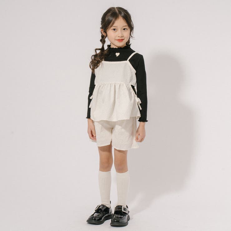 【ふくれジャガード】サイドカットリボンペプラムキャミチュニック | URBAN CHERRY | 詳細画像39 