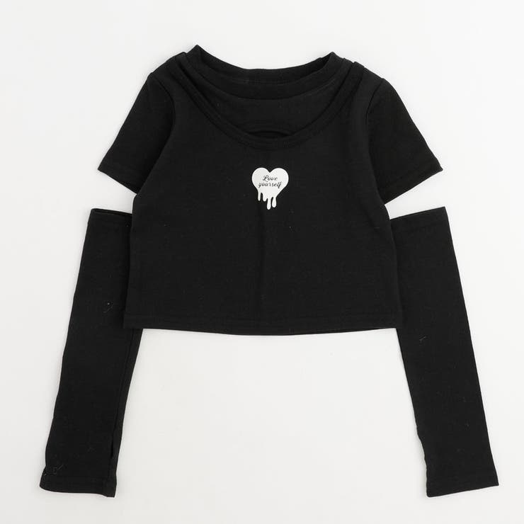 【2点セット】カットデザインロゴTシャツ+アームカバー | URBAN CHERRY | 詳細画像11 