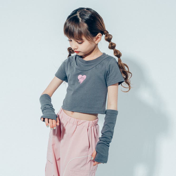 【2点セット】カットデザインロゴTシャツ+アームカバー | URBAN CHERRY | 詳細画像15 