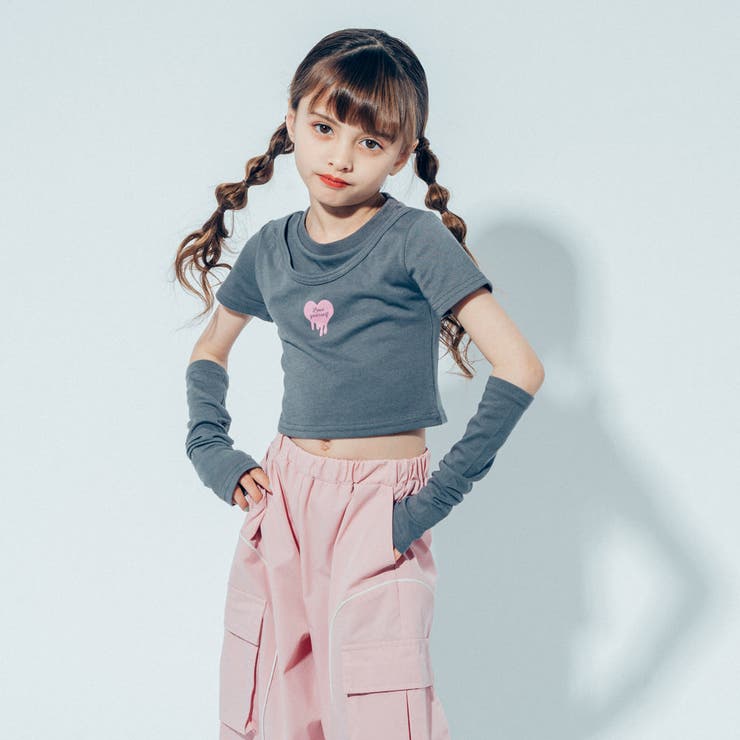 【2点セット】カットデザインロゴTシャツ+アームカバー | URBAN CHERRY | 詳細画像16 