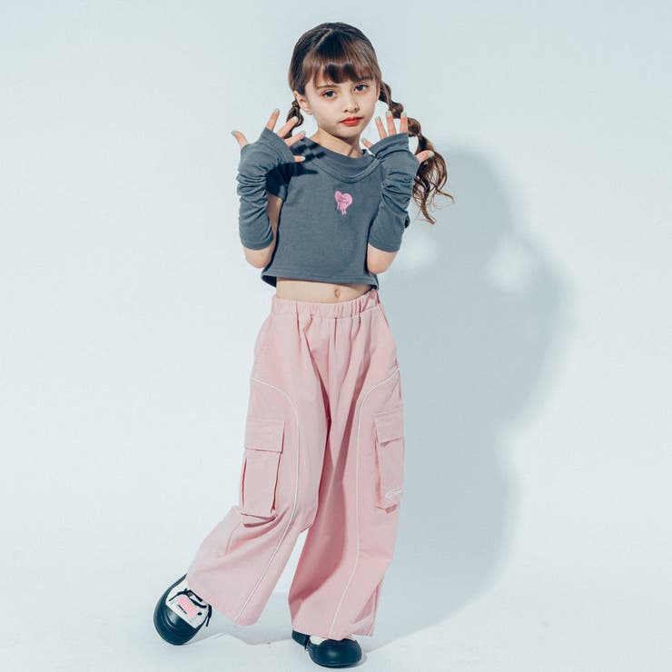 【2点セット】カットデザインロゴTシャツ+アームカバー | URBAN CHERRY | 詳細画像17 