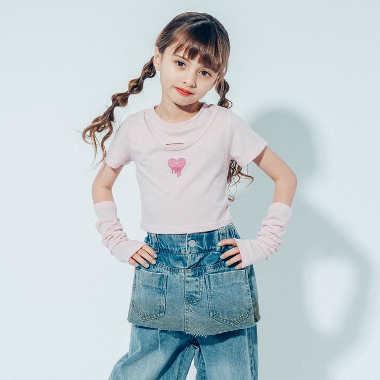 【2点セット】カットデザインロゴTシャツ+アームカバー | URBAN CHERRY | 詳細画像18 