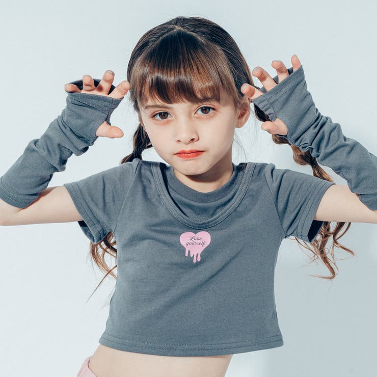 【2点セット】カットデザインロゴTシャツ+アームカバー | URBAN CHERRY | 詳細画像30 