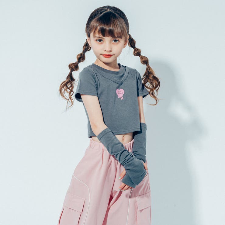 【2点セット】カットデザインロゴTシャツ+アームカバー | URBAN CHERRY | 詳細画像45 