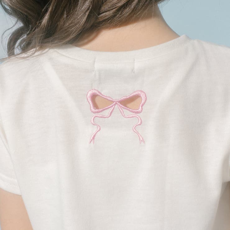 【CHIPIE/シピ】バックリボンカットデザインTシャツ | URBAN CHERRY | 詳細画像26 
