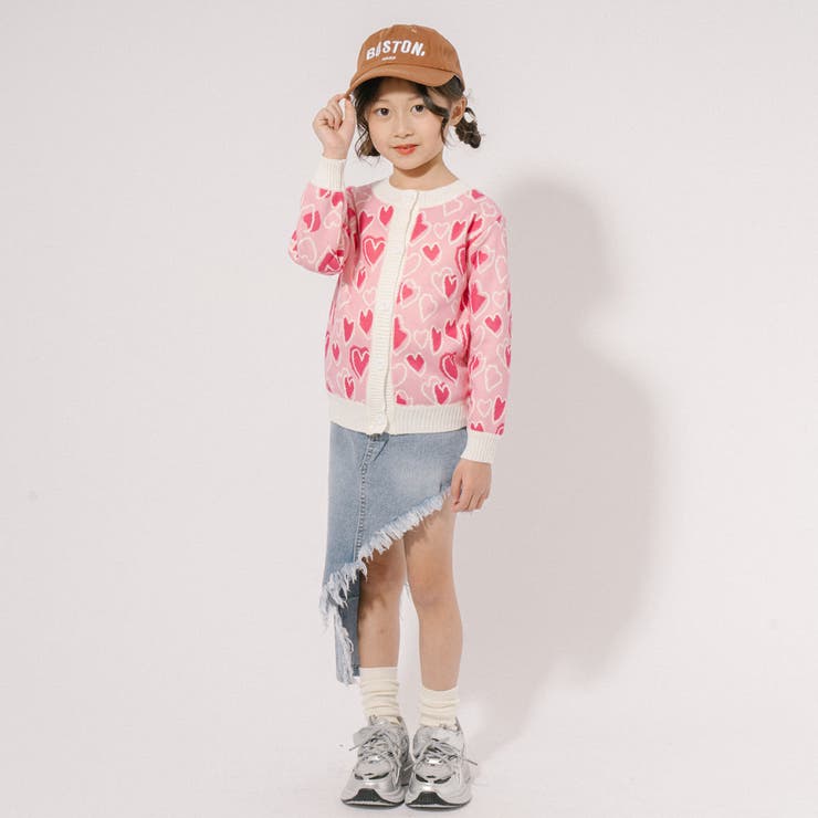 ハートクルーネックニットカーディガン | URBAN CHERRY | 詳細画像3 