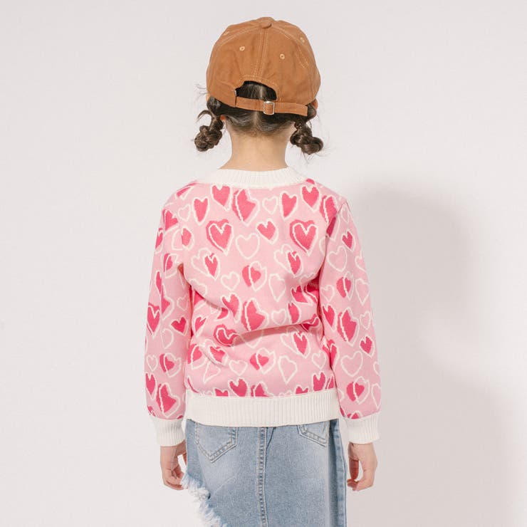 ハートクルーネックニットカーディガン | URBAN CHERRY | 詳細画像6 