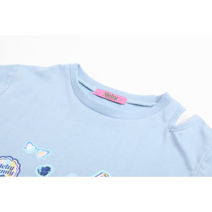 ポッププリントカットデザインネックTシャツ | URBAN CHERRY | 詳細画像31 