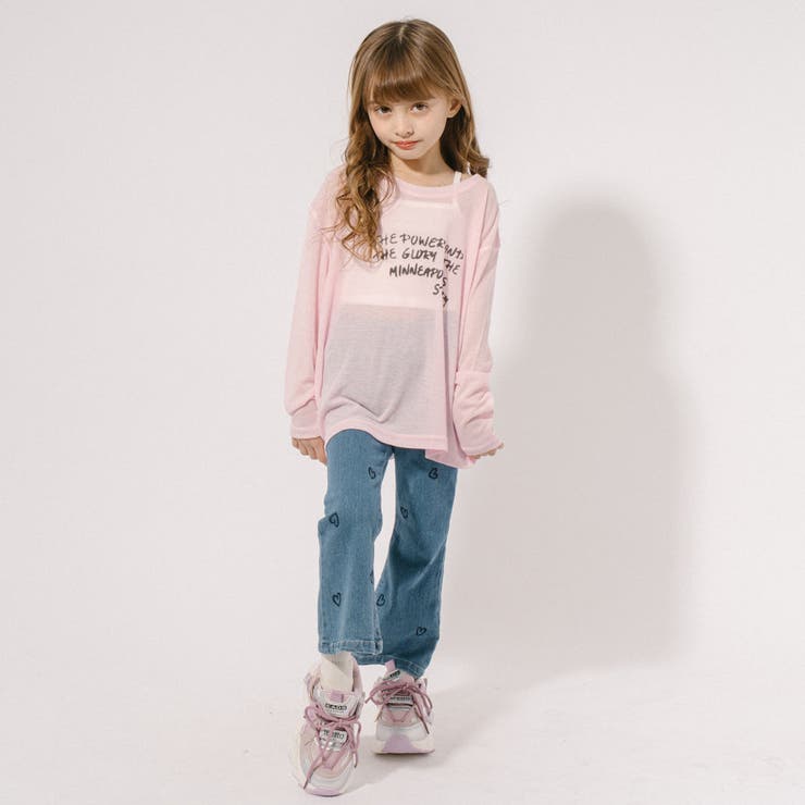 フロントロゴシアーカラートップス[品番：VINK0003465]｜URBAN
