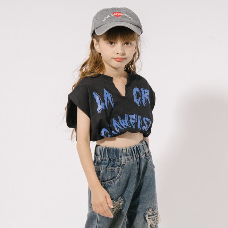 フロントギャザーロゴプリントトップス | URBAN CHERRY | 詳細画像13 