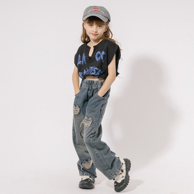 フロントギャザーロゴプリントトップス | URBAN CHERRY | 詳細画像15 