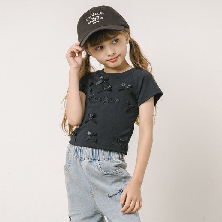 フロントロゴ刺繍リボンTシャツ | URBAN CHERRY | 詳細画像20 