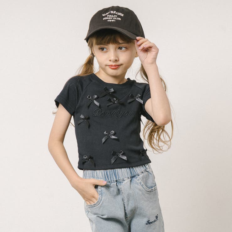 フロントロゴ刺繍リボンTシャツ | URBAN CHERRY | 詳細画像21 