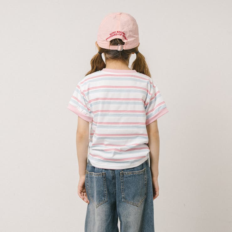 ワンポイントハートロゴマルチボーダーTシャツ | URBAN CHERRY | 詳細画像10 