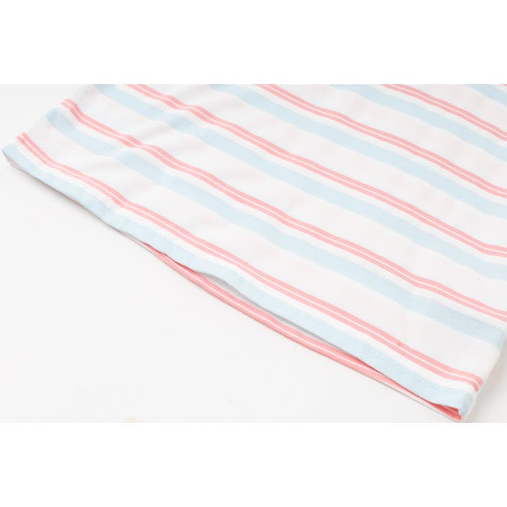 ワンポイントハートロゴマルチボーダーTシャツ | URBAN CHERRY | 詳細画像22 