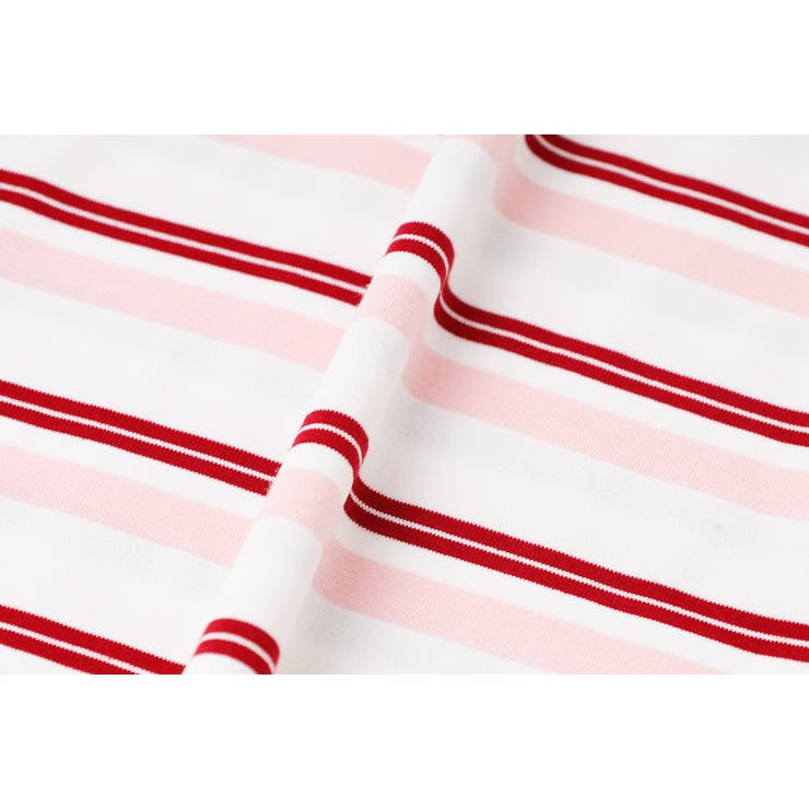 ワンポイントハートロゴマルチボーダーTシャツ | URBAN CHERRY | 詳細画像28 