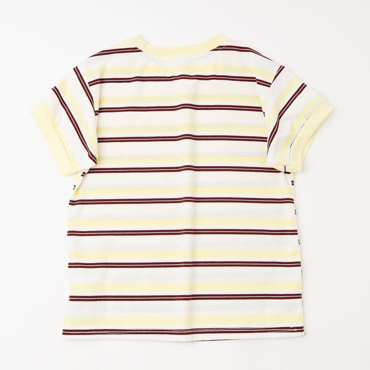 ワンポイントハートロゴマルチボーダーTシャツ | URBAN CHERRY | 詳細画像8 