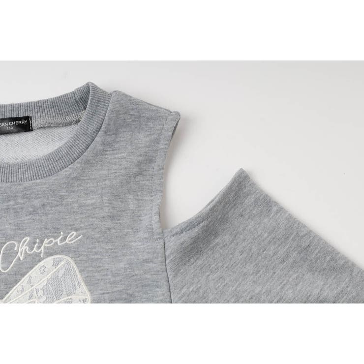 【CHIPIE/シピ】レースリボン刺繍カットショルダートレーナー | URBAN CHERRY | 詳細画像21 