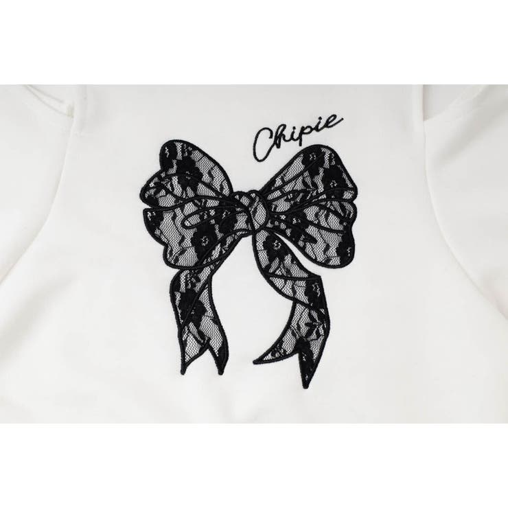 【CHIPIE/シピ】レースリボン刺繍カットショルダートレーナー | URBAN CHERRY | 詳細画像26 