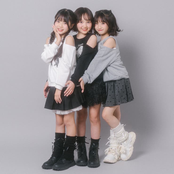 【CHIPIE/シピ】レースリボン刺繍カットショルダートレーナー | URBAN CHERRY | 詳細画像51 