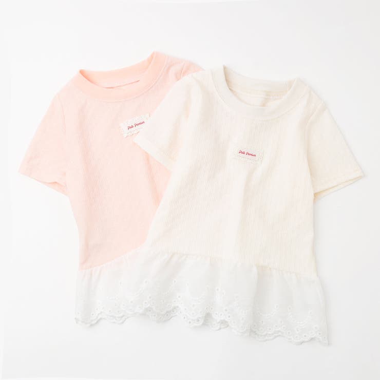 ワンポイントロゴデザインカットワークレーストップス | URBAN CHERRY | 詳細画像2 