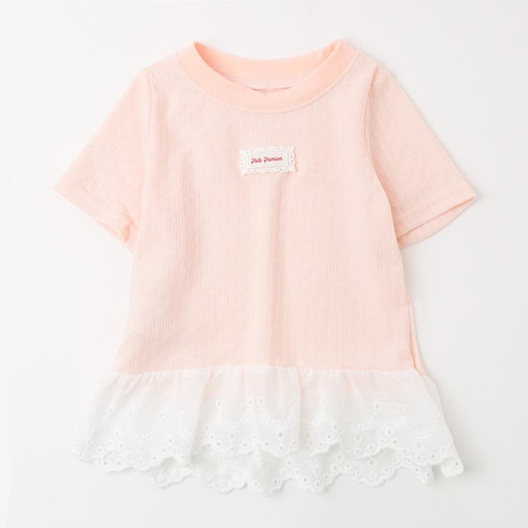 ワンポイントロゴデザインカットワークレーストップス | URBAN CHERRY | 詳細画像5 