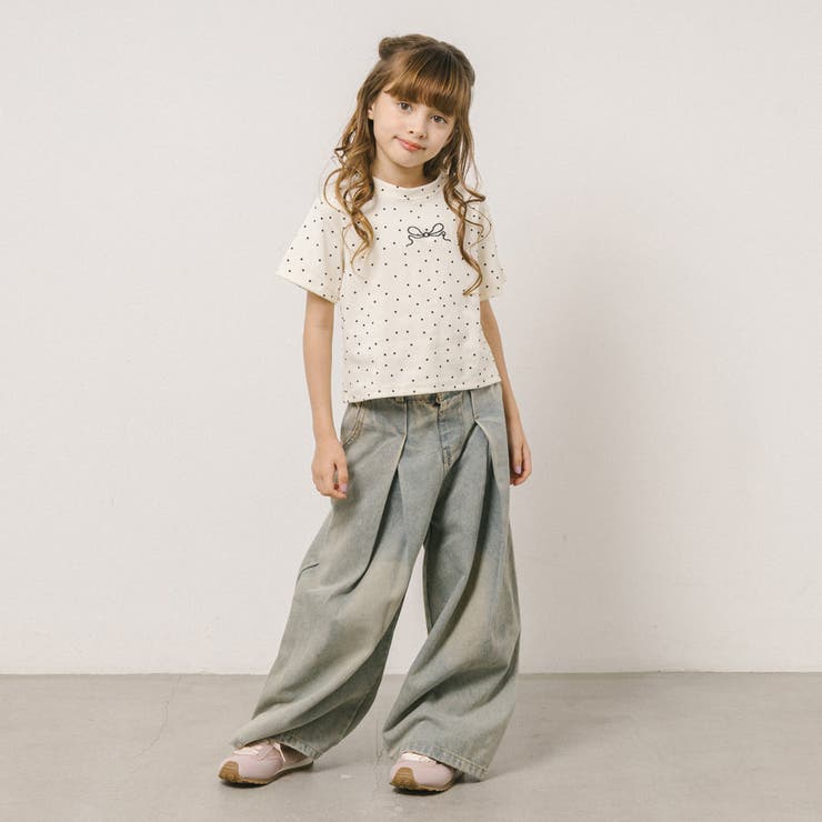 ワンポイントリボンロゴミニドットTシャツ | URBAN CHERRY | 詳細画像11 