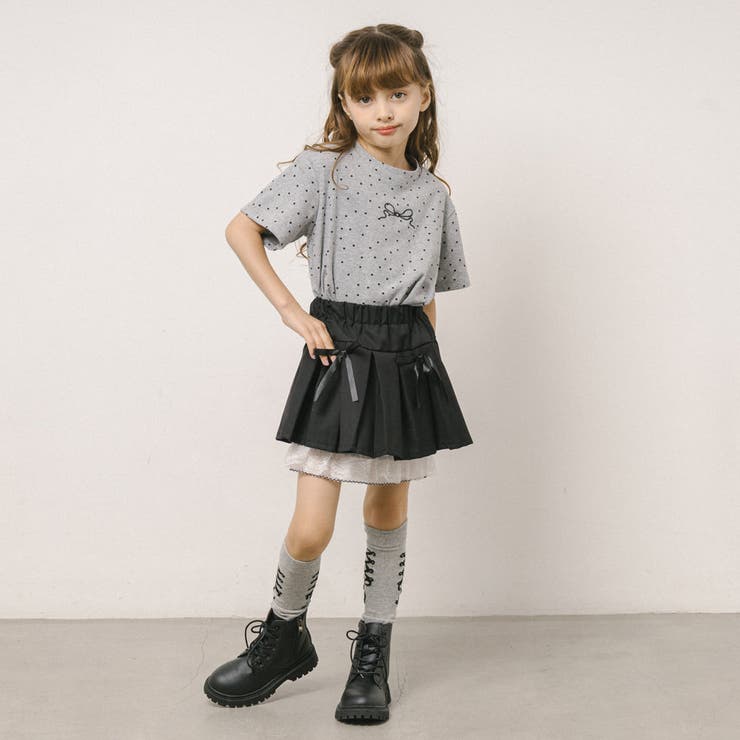 ワンポイントリボンロゴミニドットTシャツ | URBAN CHERRY | 詳細画像14 