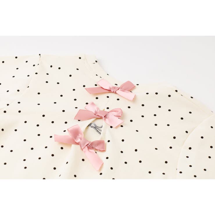 ワンポイントリボンロゴミニドットTシャツ | URBAN CHERRY | 詳細画像21 