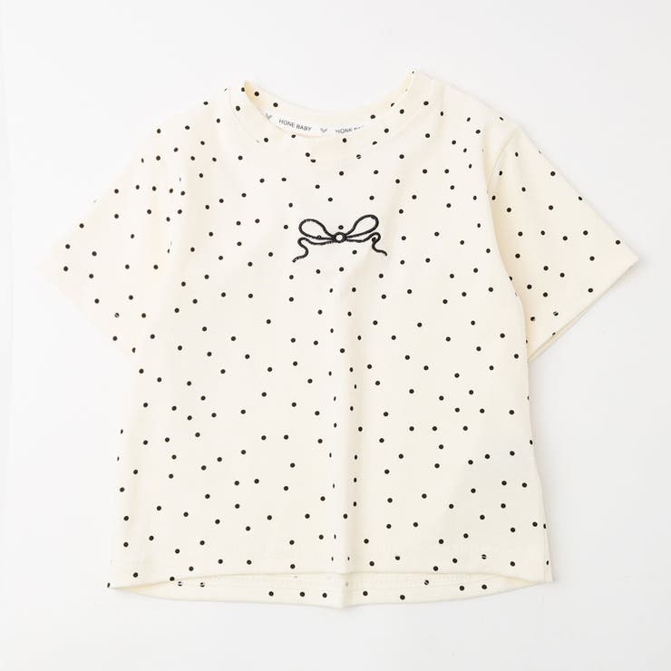 ワンポイントリボンロゴミニドットTシャツ | URBAN CHERRY | 詳細画像4 