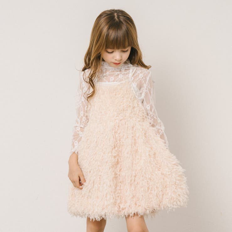 ハイネックレースシアートップス[品番：VINK0003830]｜URBAN CHERRY