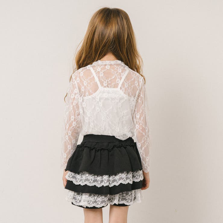 ハイネックレースシアートップス | URBAN CHERRY | 詳細画像7 