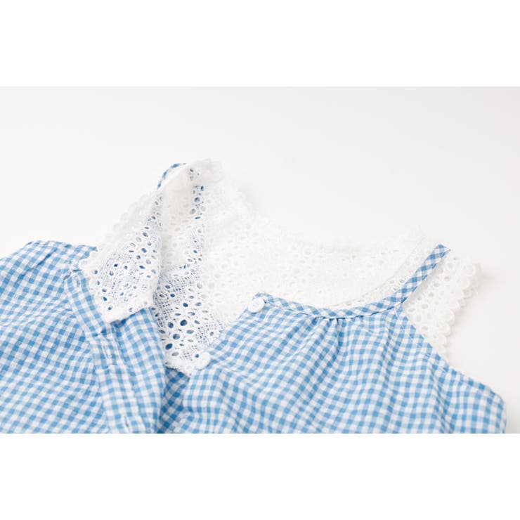 ギンガムチェックフロントリボンノースリーブトップス | URBAN CHERRY | 詳細画像11 