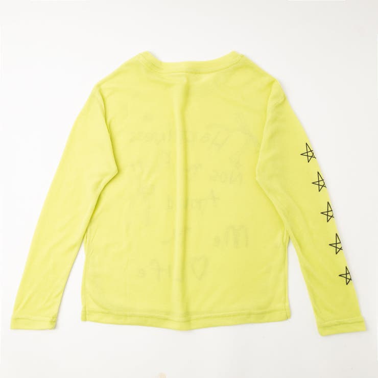 手書ロゴプリントシアーカラートップス | URBAN CHERRY | 詳細画像6 